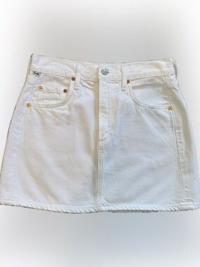 Citizens Of Humanity White Denim Mini Skirt NEVER Worn!